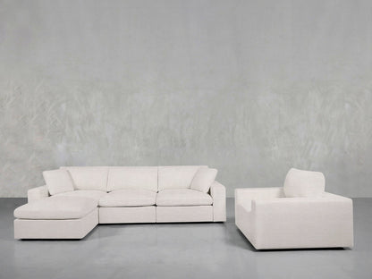 4 - 1 Sectional & Armchair Set - AZ Discount Furniture & Mattress