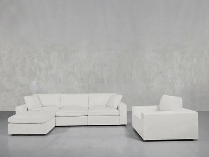 4 - 1 Sectional & Armchair Set - AZ Discount Furniture & Mattress
