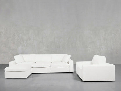 4 - 1 Sectional & Armchair Set - AZ Discount Furniture & Mattress
