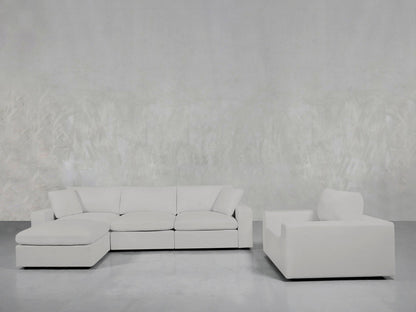 4 - 1 Sectional & Armchair Set - AZ Discount Furniture & Mattress
