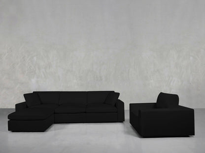 4 - 1 Sectional & Armchair Set - AZ Discount Furniture & Mattress