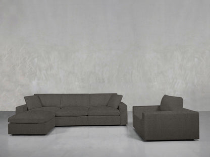 4 - 1 Sectional & Armchair Set - AZ Discount Furniture & Mattress