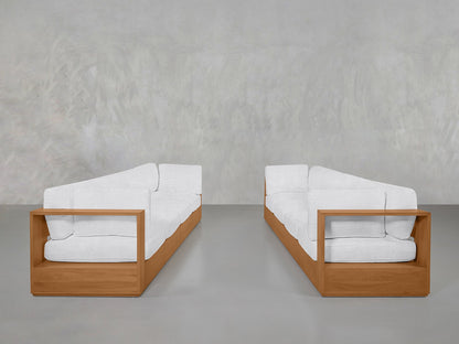 4-4 Sofa Set Teak Outdoor - AZ Discount Furniture & Mattress