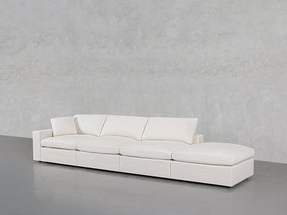 4-Seat Modular Lounger Sofa