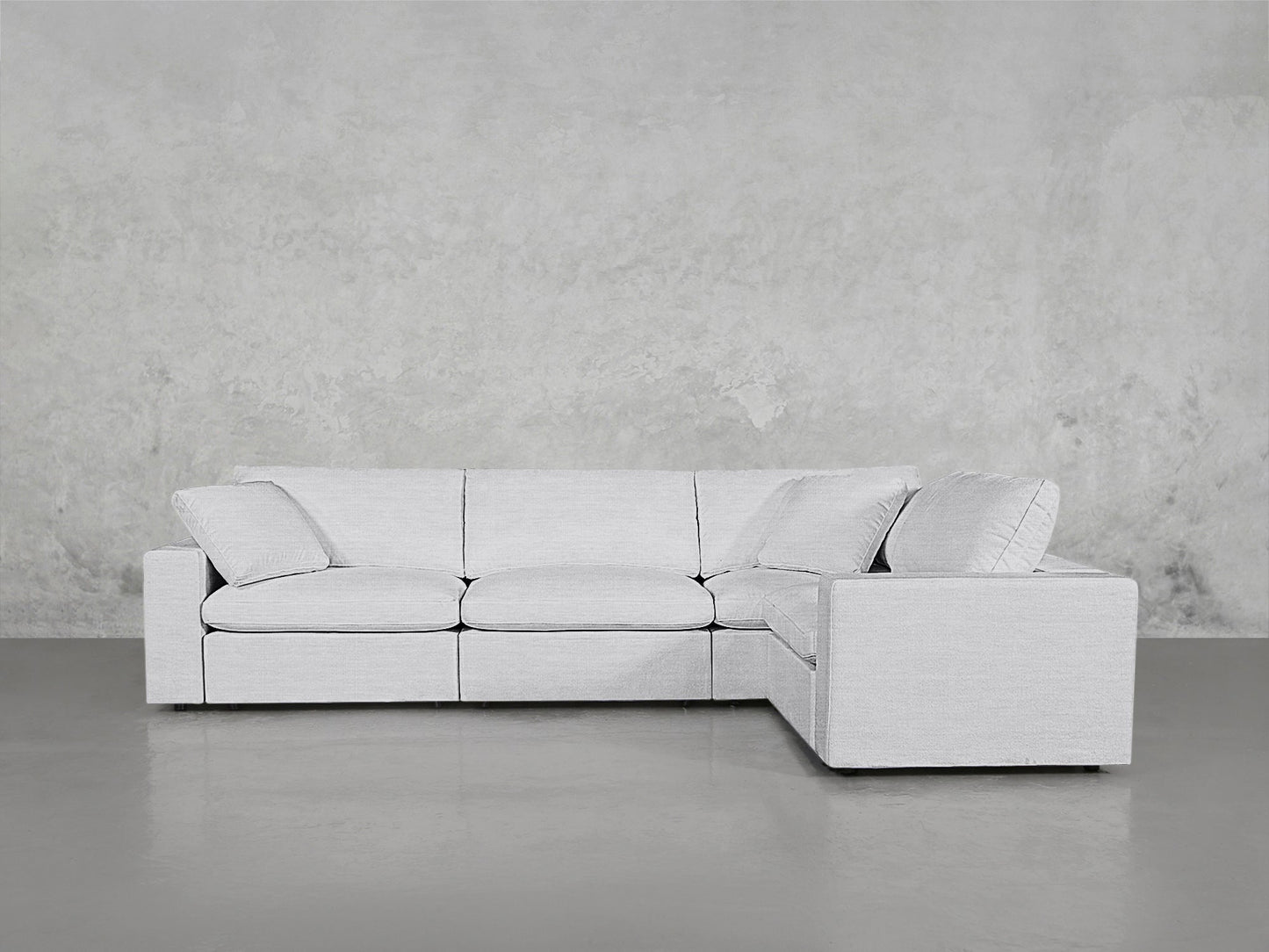4-Seat Modular Corner Right Sectional