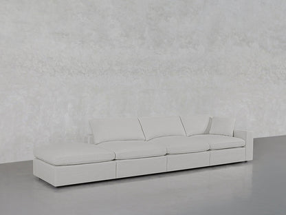 4-Seat Modular Lounger Sofa