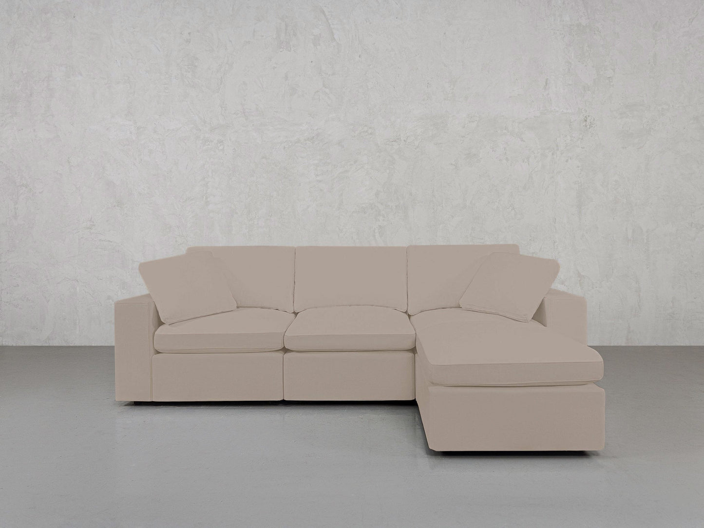 4 - Seat Modular Chaise Sectional - AZ Discount Furniture & Mattress