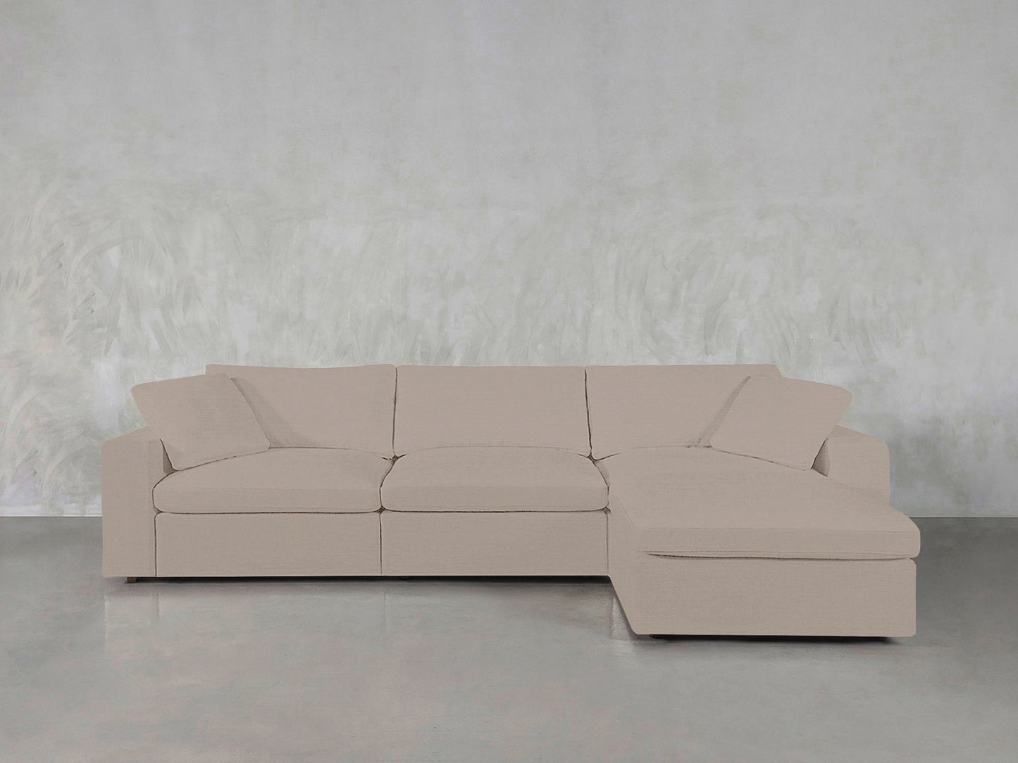 4 - Seat Modular Chaise Sectional - AZ Discount Furniture & Mattress