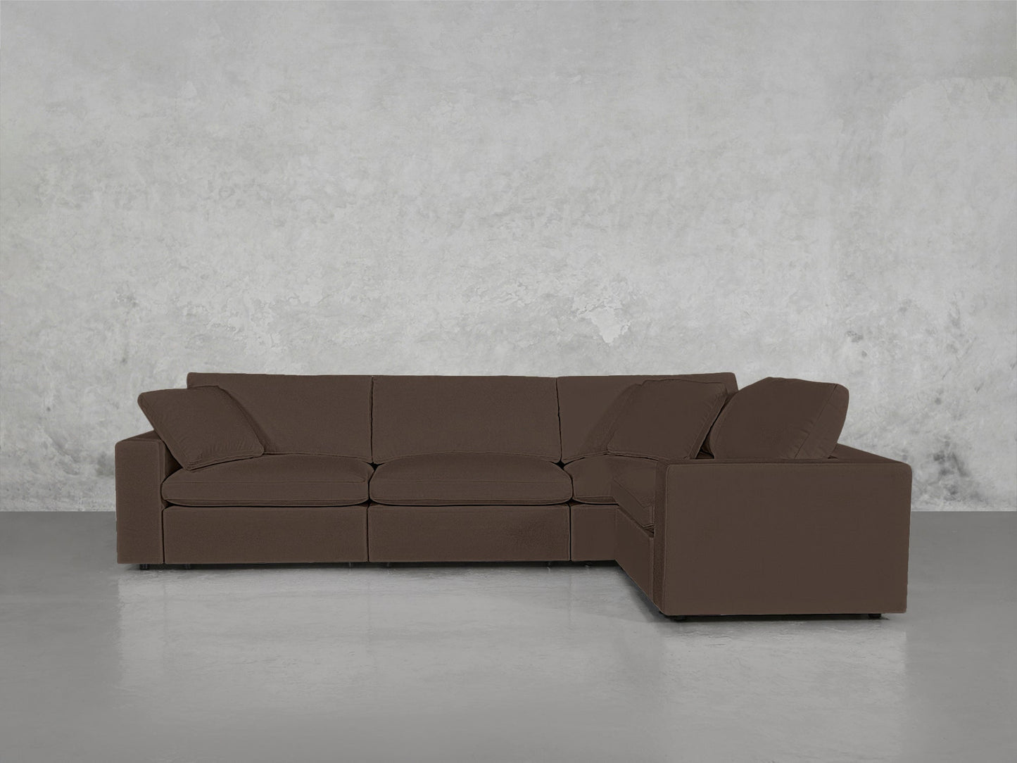 4 - Seat Modular Corner Right Sectional - AZ Discount Furniture & Mattress