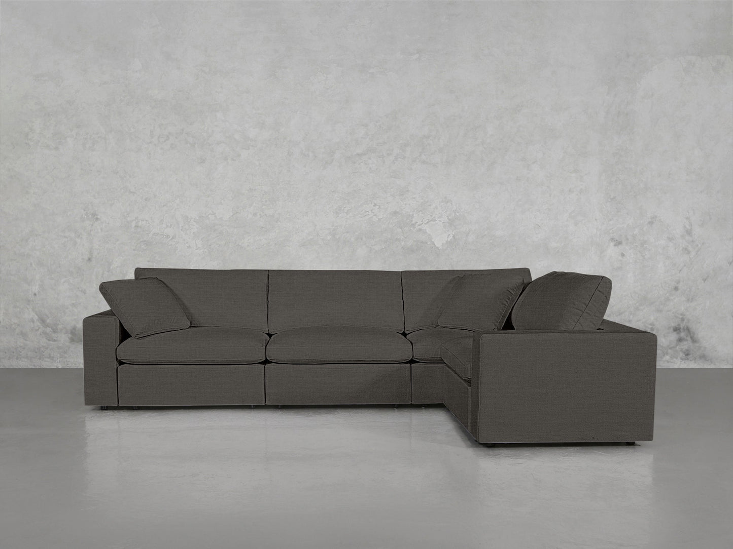 4 - Seat Modular Corner Right Sectional - AZ Discount Furniture & Mattress