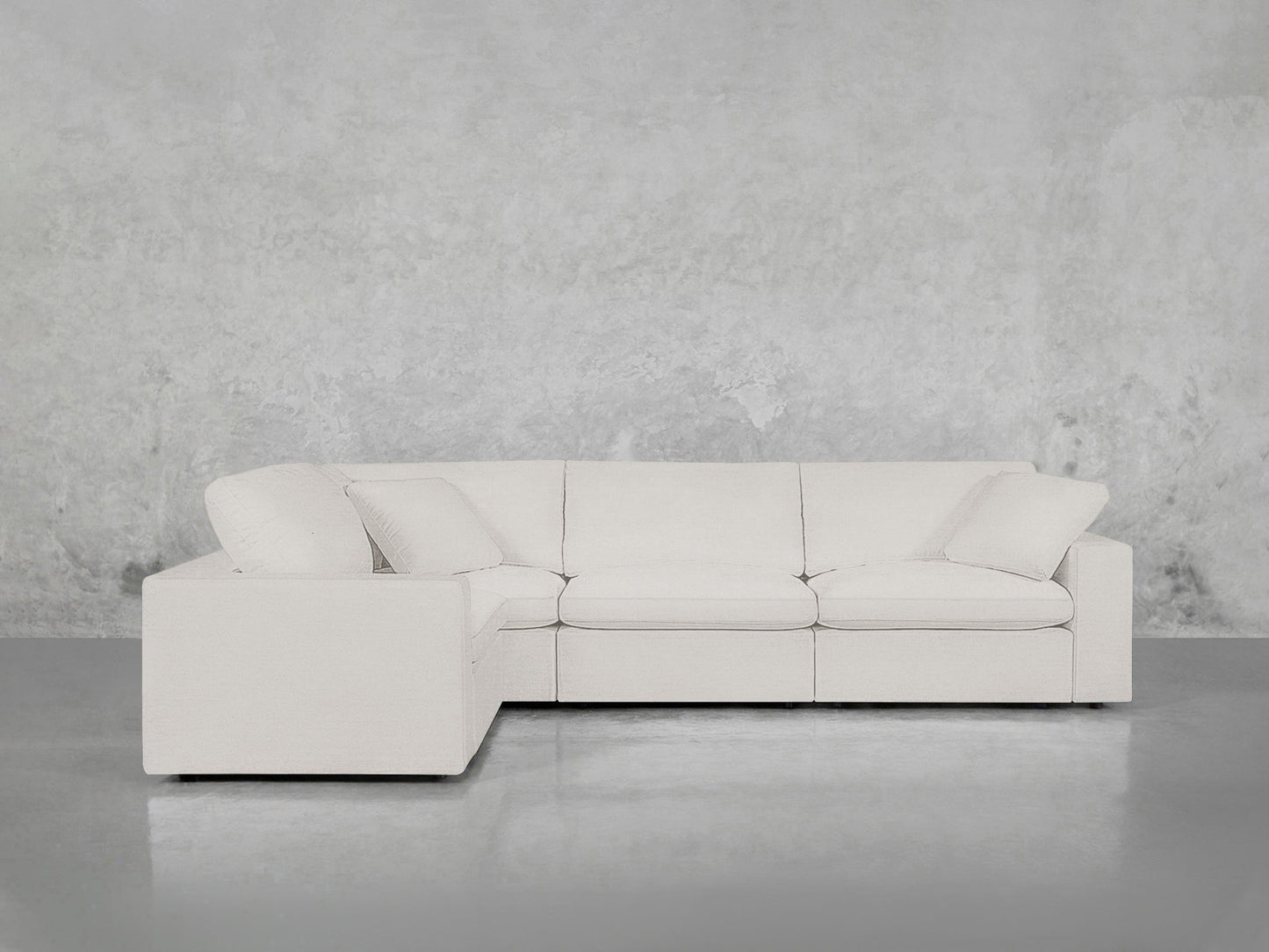 4-Seat Modular Corner Sectional