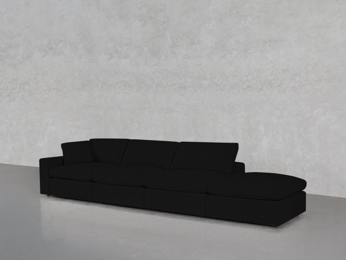 4 - Seat Modular Lounger Sofa - AZ Discount Furniture & Mattress