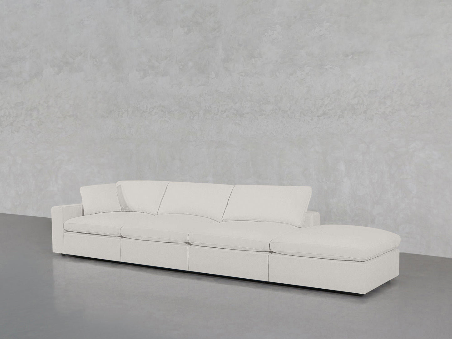 4 - Seat Modular Lounger Sofa - AZ Discount Furniture & Mattress