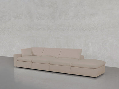 4 - Seat Modular Lounger Sofa - AZ Discount Furniture & Mattress