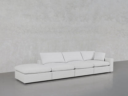 4-Seat Modular Lounger Sofa