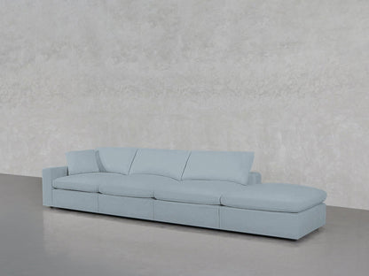 4 - Seat Modular Lounger Sofa - AZ Discount Furniture & Mattress