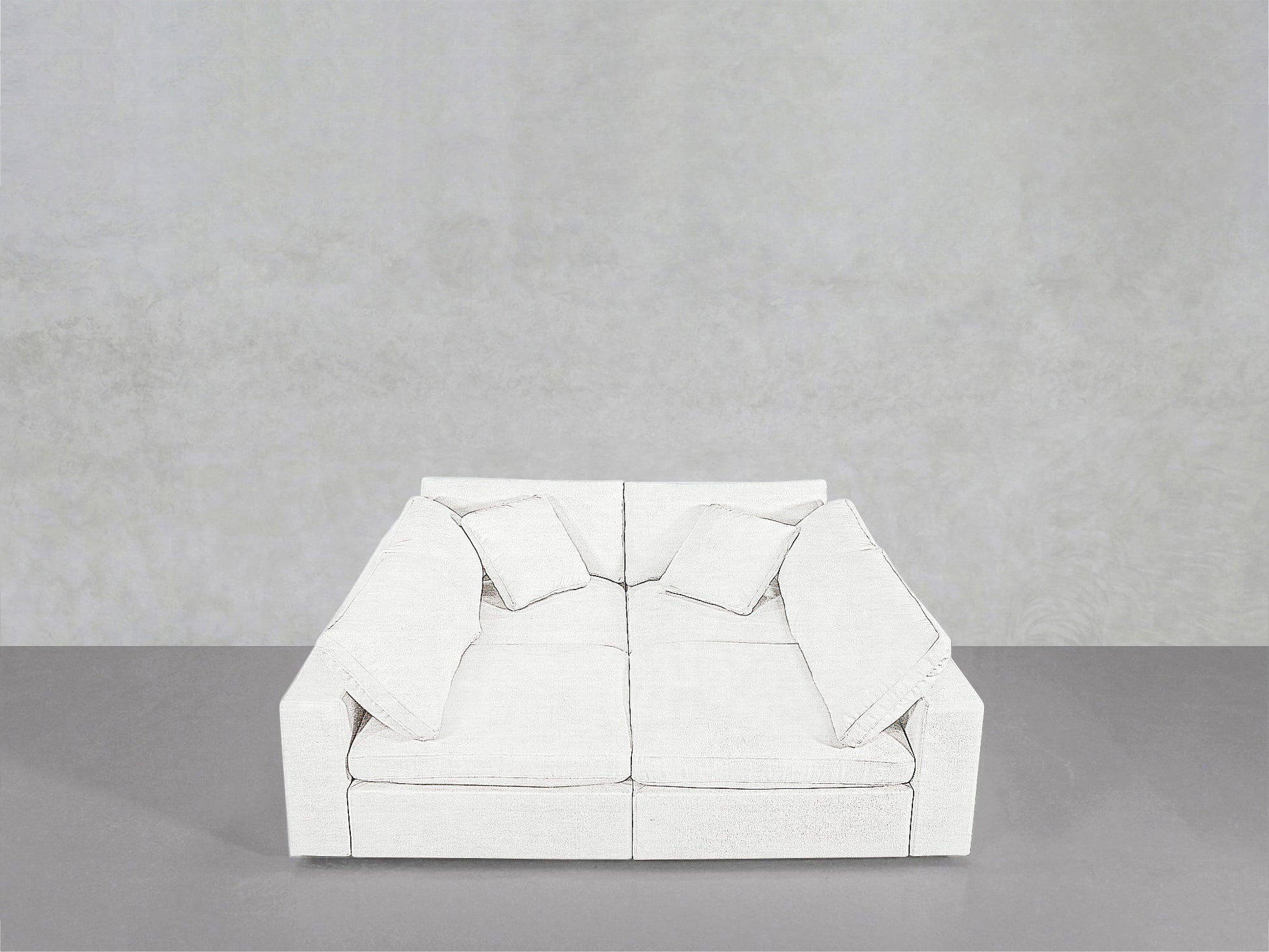 4 - Seat Modular Open Corner Sectional - AZ Discount Furniture & Mattress