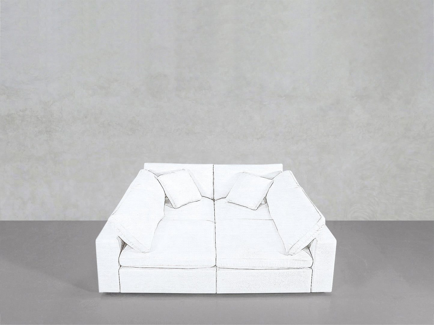 4 - Seat Modular Open Corner Sectional - AZ Discount Furniture & Mattress