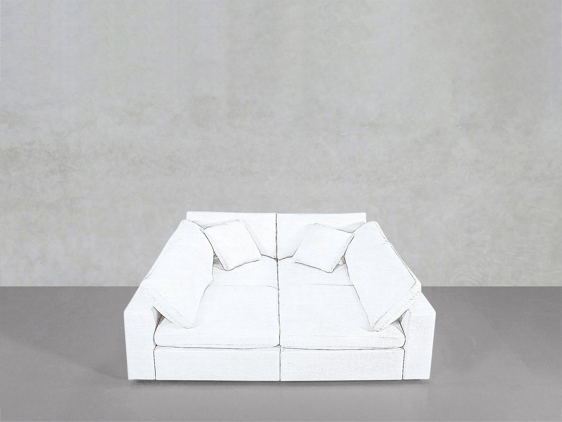 4 - Seat Modular Open Corner Sectional - AZ Discount Furniture & Mattress