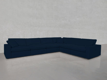 6-Seat Modular Corner Right Sectional