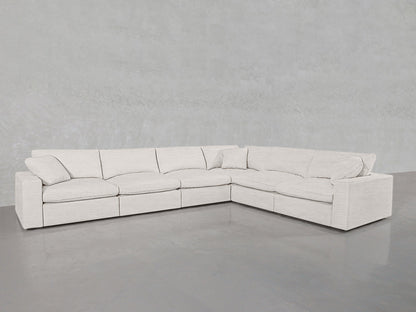 6-Seat Modular Corner Right Sectional