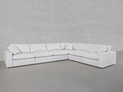 6-Seat Modular Corner Right Sectional