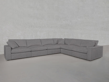 6-Seat Modular Corner Right Sectional