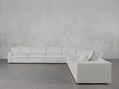 6-Seat Modular Corner Right Sectional