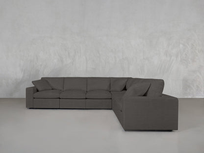 6 - Seat Modular Corner Right Sectional - AZ Discount Furniture & Mattress