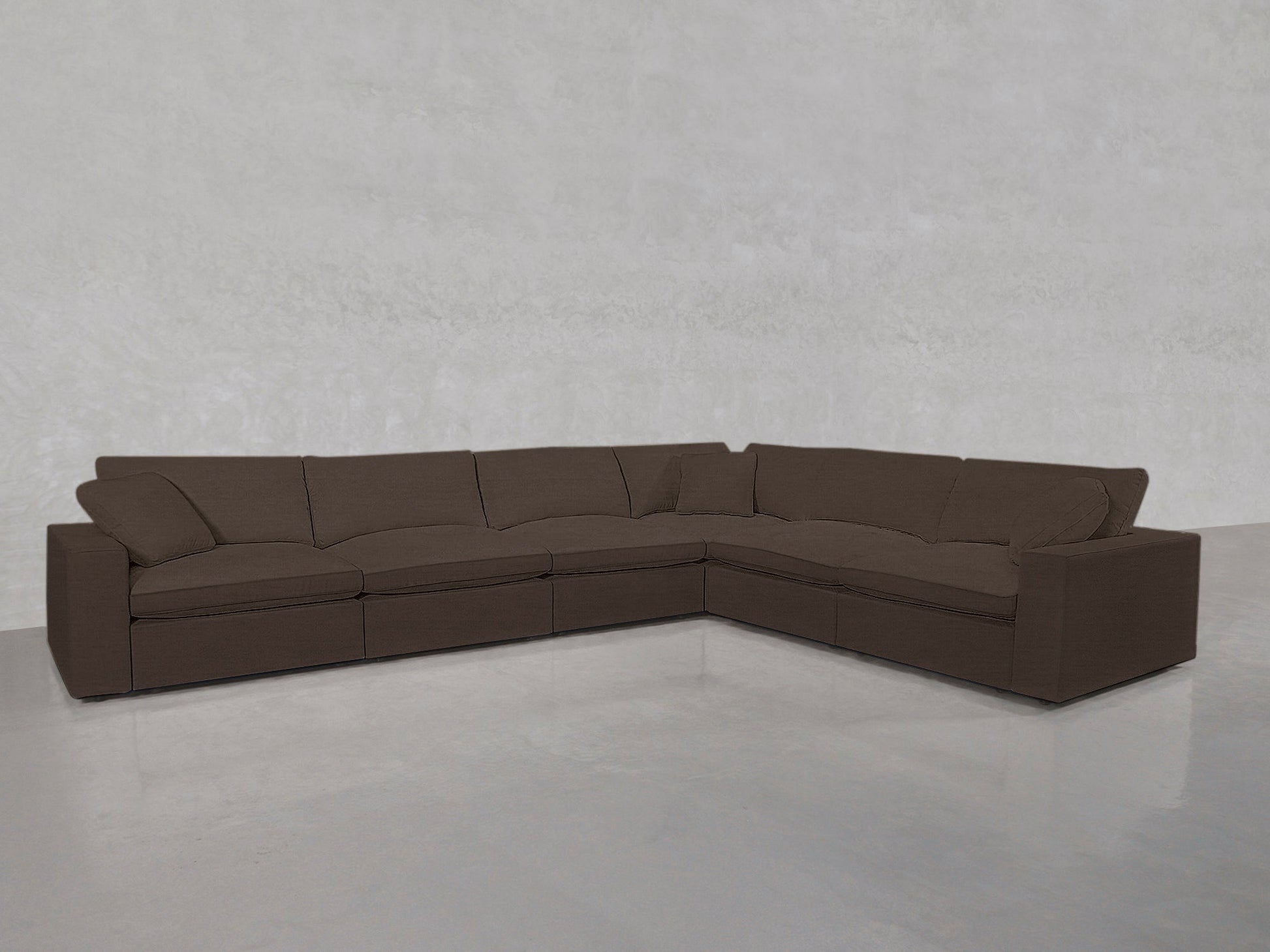 6 - Seat Modular Corner Right Sectional - AZ Discount Furniture & Mattress