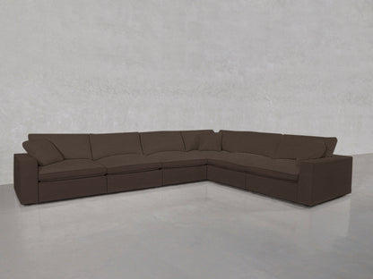 6 - Seat Modular Corner Right Sectional - AZ Discount Furniture & Mattress