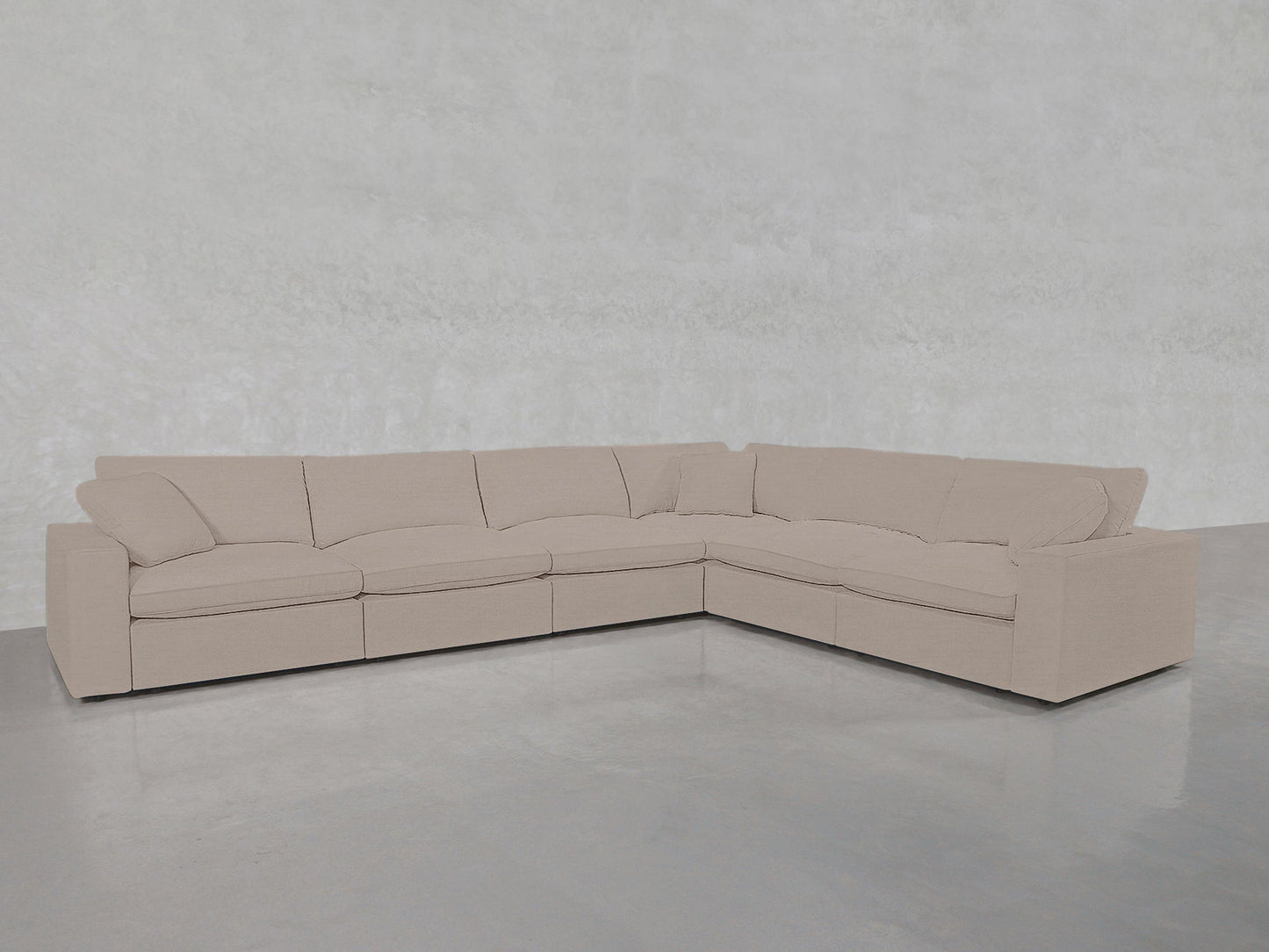 6 - Seat Modular Corner Right Sectional - AZ Discount Furniture & Mattress