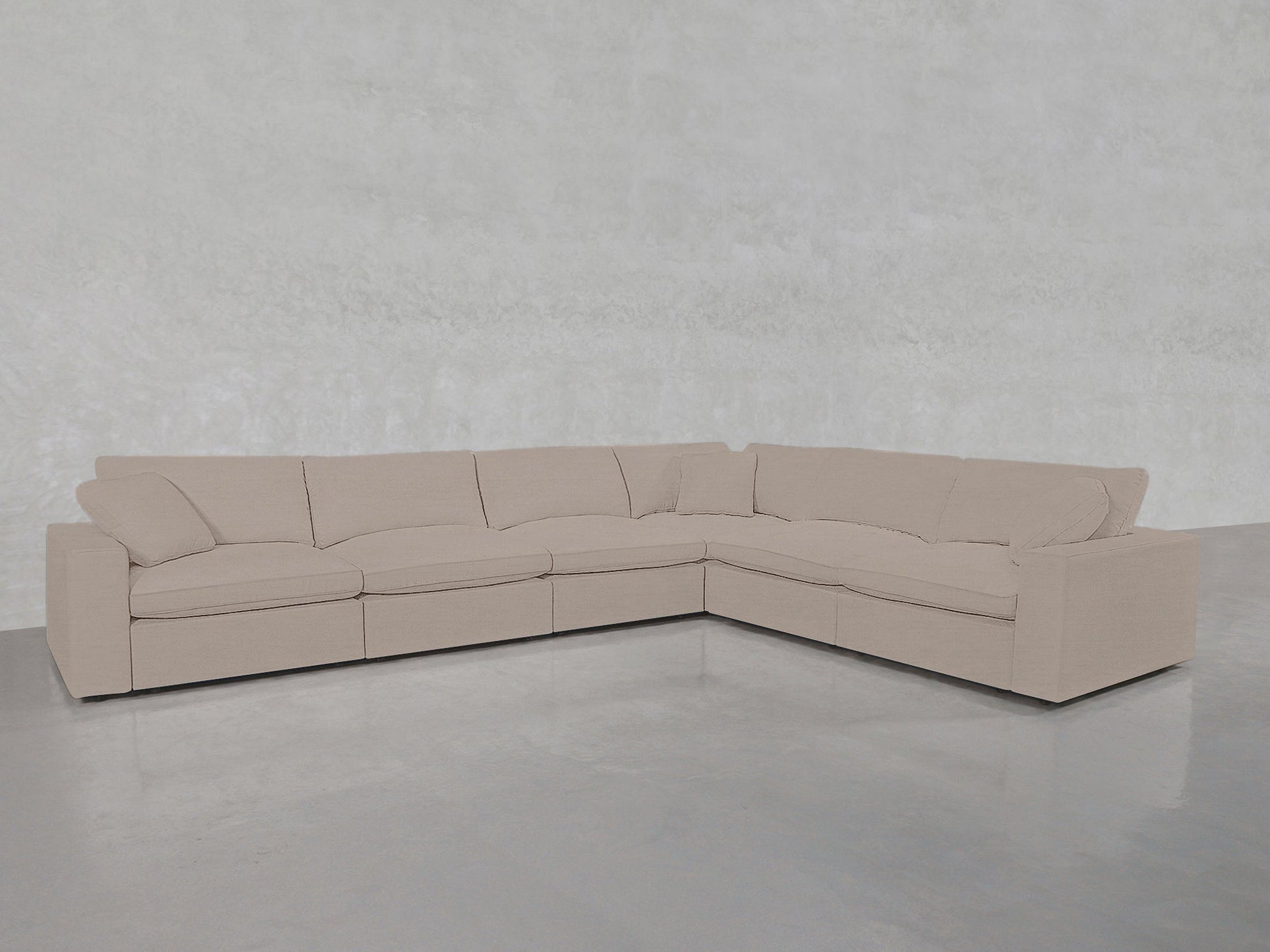 6 - Seat Modular Corner Right Sectional - AZ Discount Furniture & Mattress