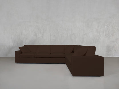 6 - Seat Modular Corner Right Sectional - AZ Discount Furniture & Mattress