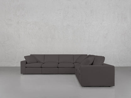 6 - Seat Modular Corner Right Sectional - AZ Discount Furniture & Mattress