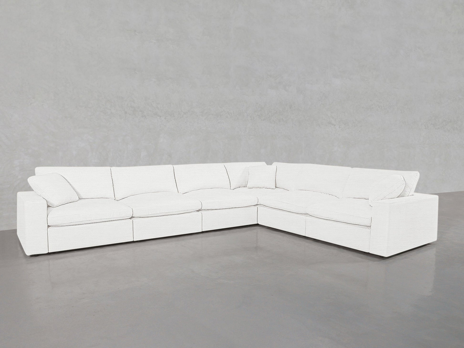6 - Seat Modular Corner Right Sectional - AZ Discount Furniture & Mattress