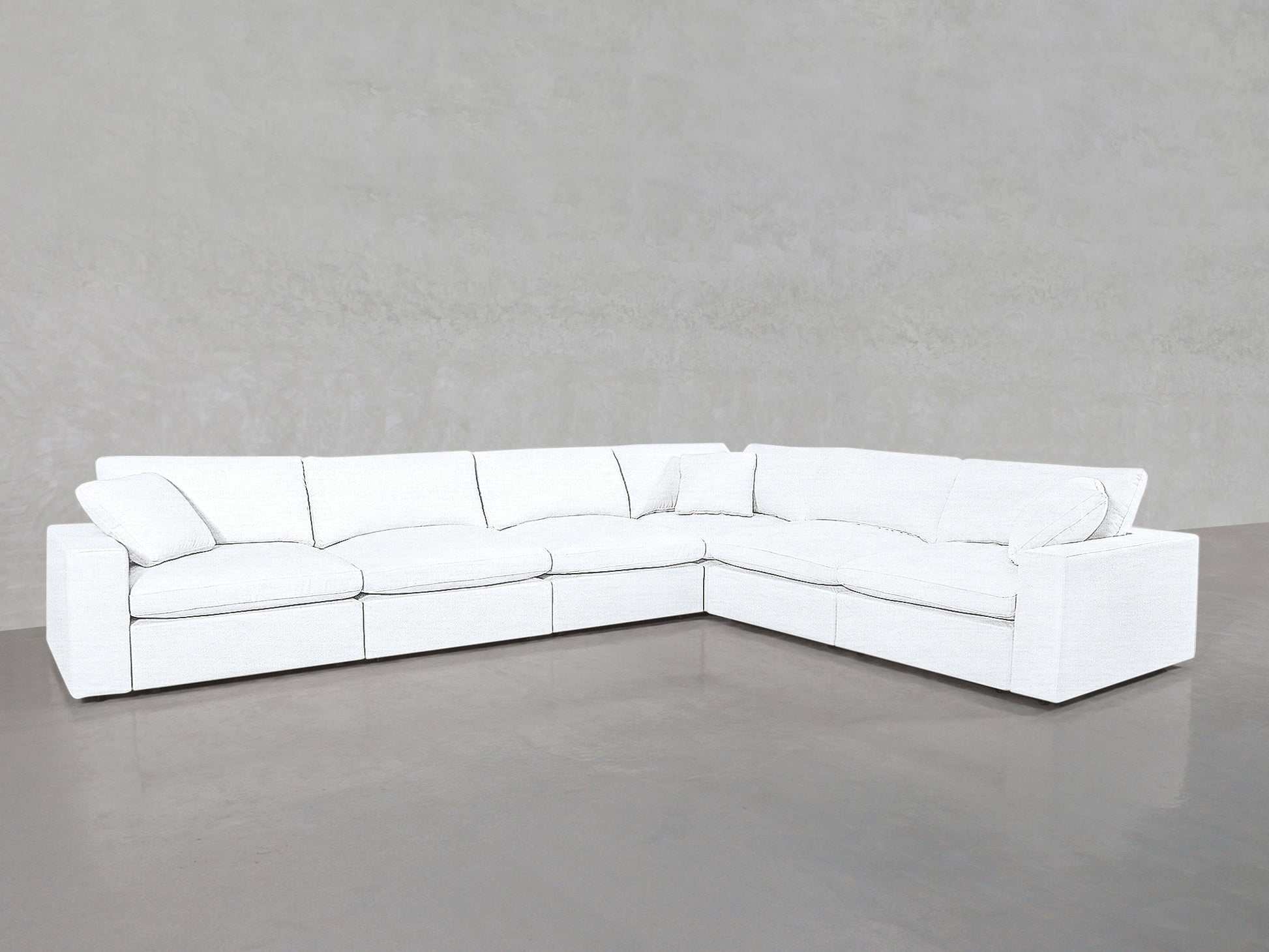 6 - Seat Modular Corner Right Sectional - AZ Discount Furniture & Mattress