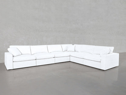 6 - Seat Modular Corner Right Sectional - AZ Discount Furniture & Mattress