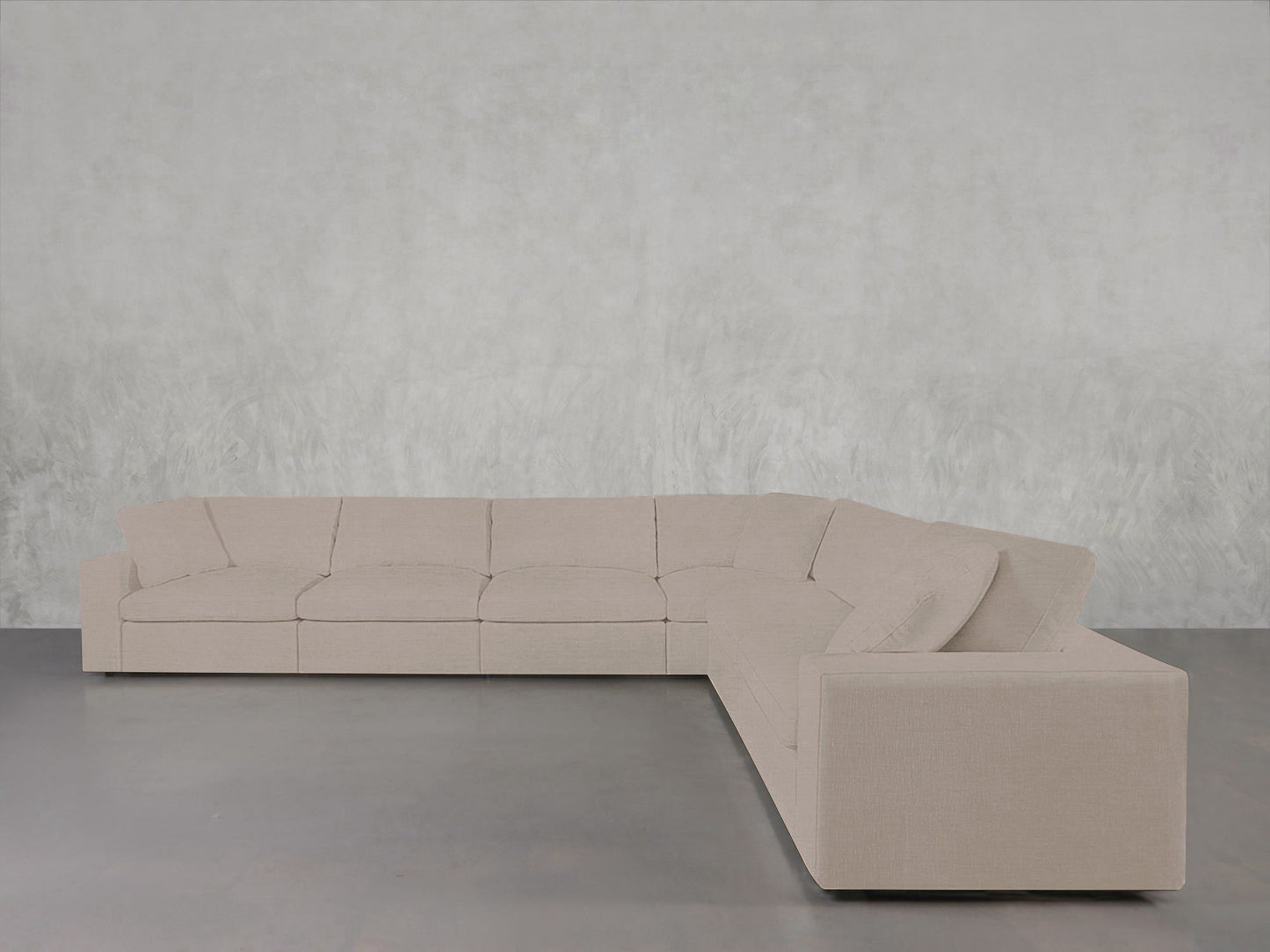 6 - Seat Modular Corner Right Sectional - AZ Discount Furniture & Mattress