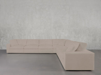 6 - Seat Modular Corner Right Sectional - AZ Discount Furniture & Mattress