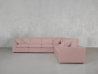 6 - Seat Modular Corner Right Sectional - AZ Discount Furniture & Mattress