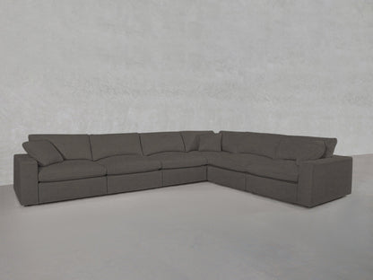 6 - Seat Modular Corner Right Sectional - AZ Discount Furniture & Mattress