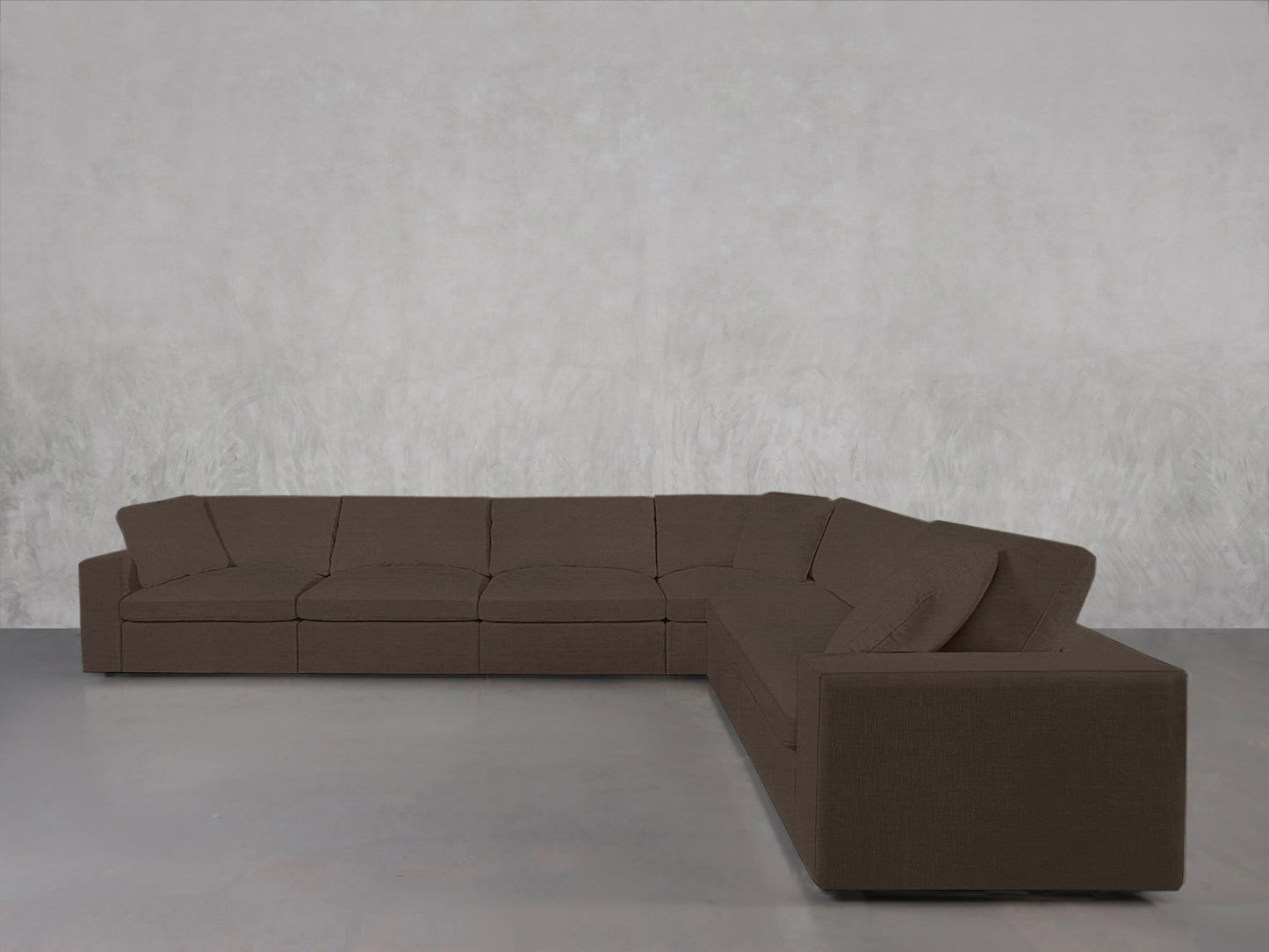 6 - Seat Modular Corner Right Sectional - AZ Discount Furniture & Mattress