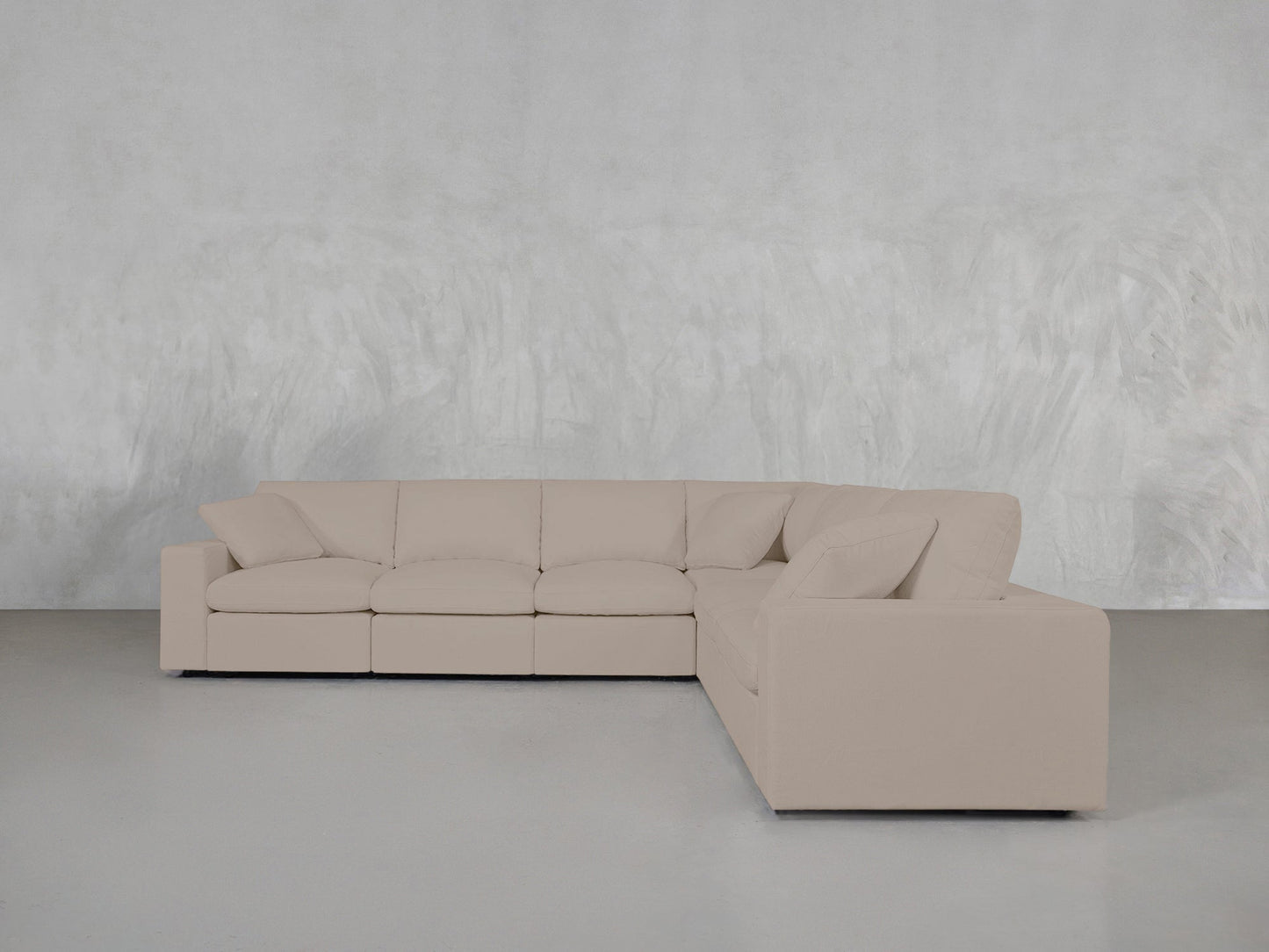 6 - Seat Modular Corner Right Sectional - AZ Discount Furniture & Mattress