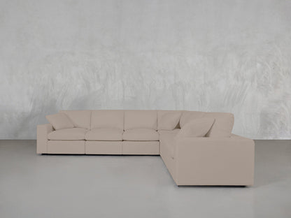 6 - Seat Modular Corner Right Sectional - AZ Discount Furniture & Mattress