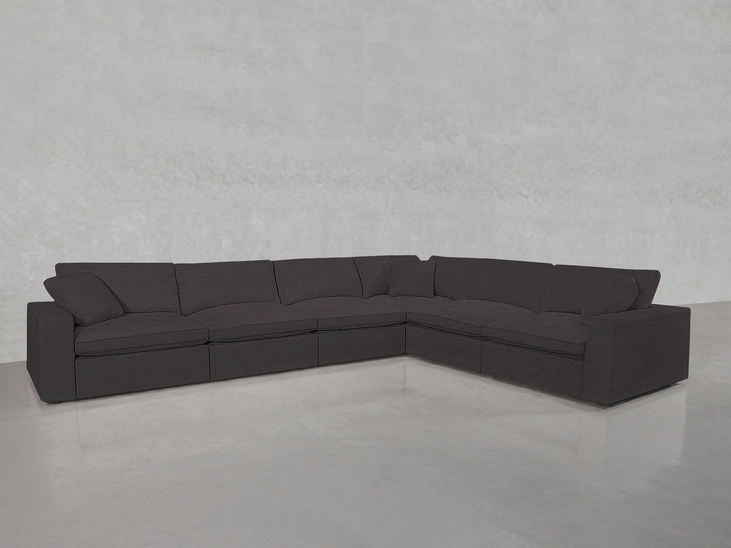 6 - Seat Modular Corner Right Sectional - AZ Discount Furniture & Mattress