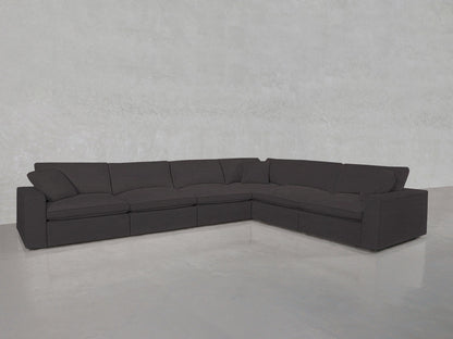 6 - Seat Modular Corner Right Sectional - AZ Discount Furniture & Mattress