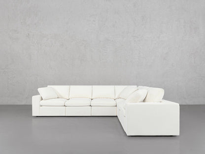 6 - Seat Modular Corner Right Sectional - AZ Discount Furniture & Mattress