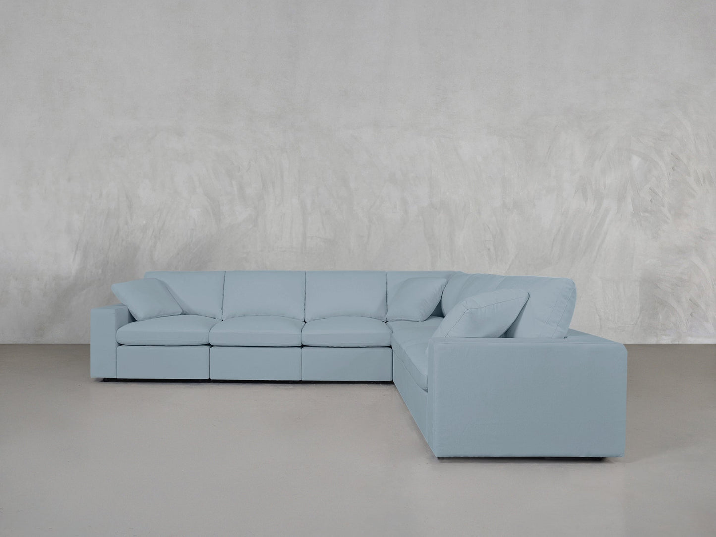 6 - Seat Modular Corner Right Sectional - AZ Discount Furniture & Mattress