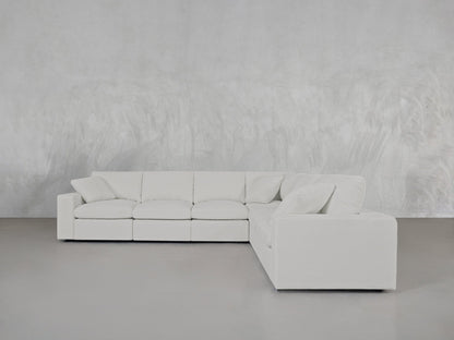 6 - Seat Modular Corner Right Sectional - AZ Discount Furniture & Mattress